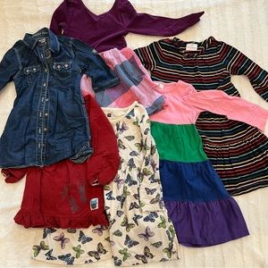 Bundle of six size 4 dresses!